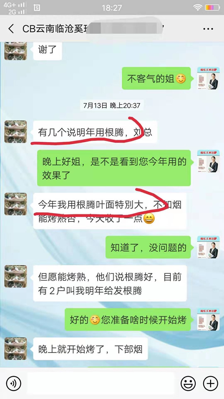 云南临沧烤烟种植户奚经理
